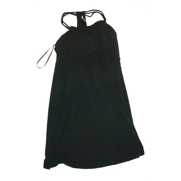 New Womens NWT PrAna S Pristine Dress Recycled Black Bra Adjustable Mini Short - Picture 4 of 6